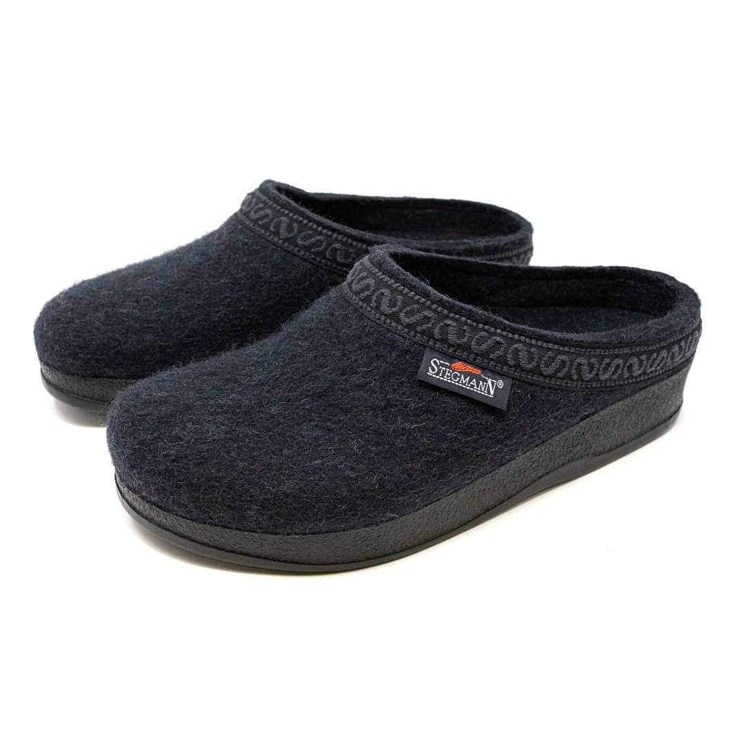 wool clogs stegmann