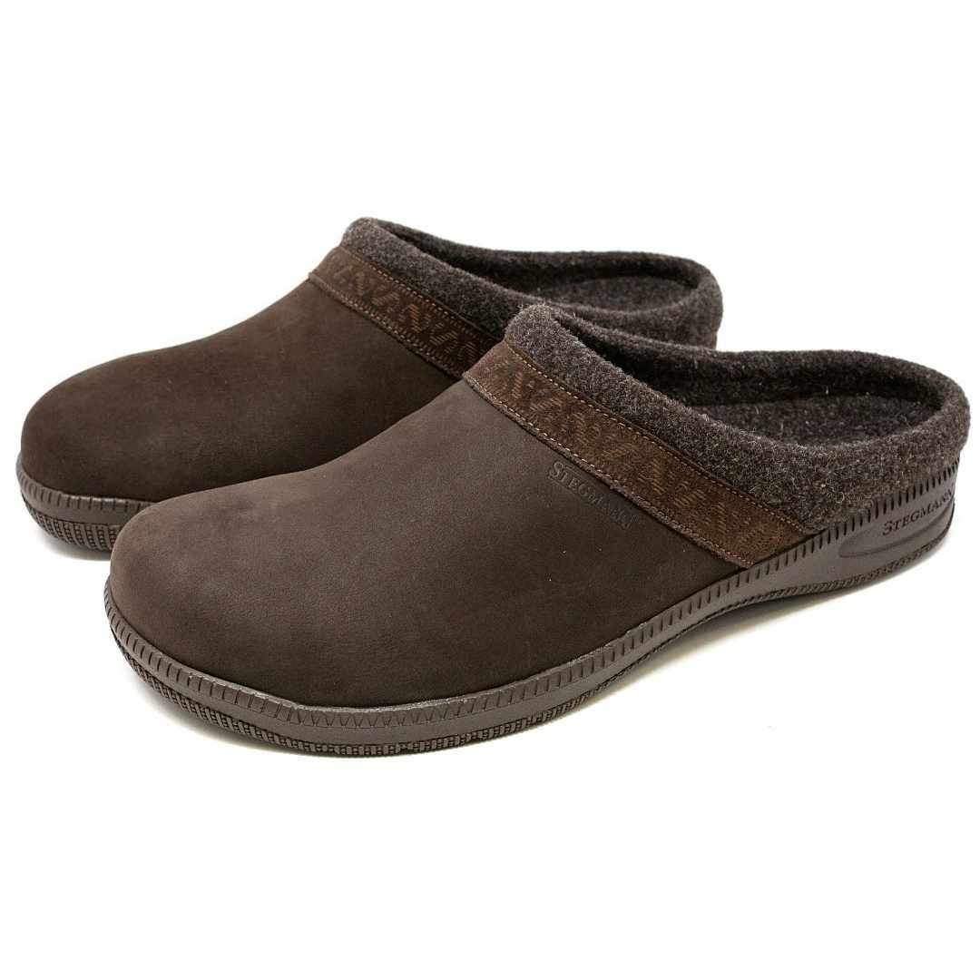 wool clogs stegmann